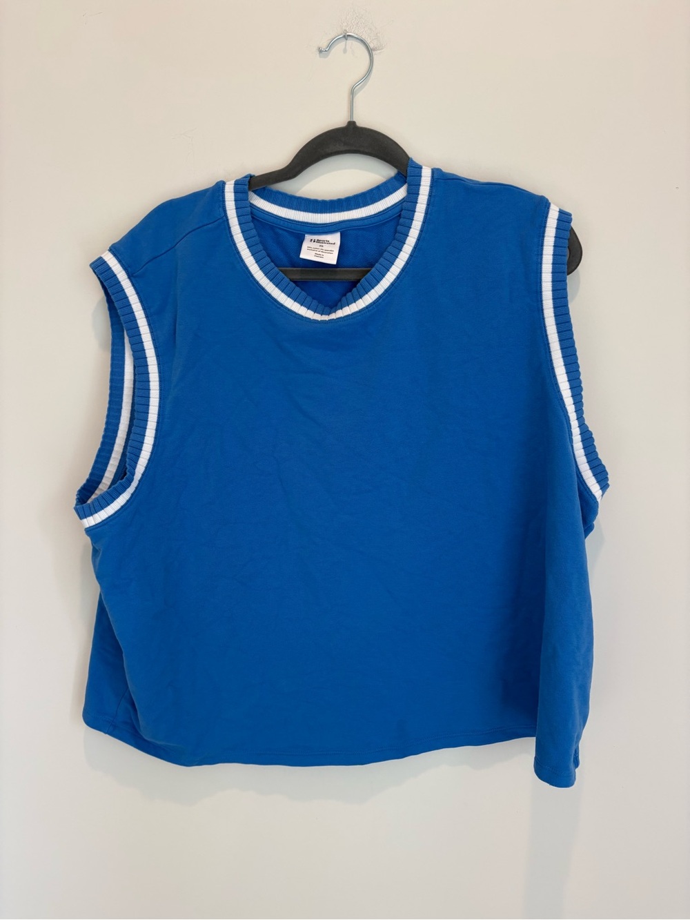 Sports Illustrated Swim Blue Tank with White Trim - Women